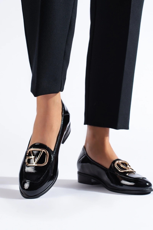 bottines noires pour femmes en cuir...