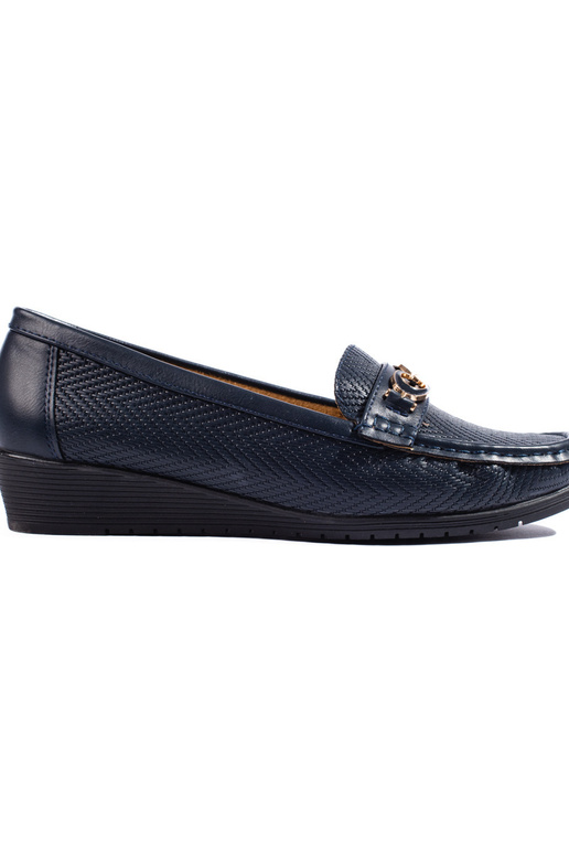 marineblauwe damesmocassins marineblauwe damesmocassins