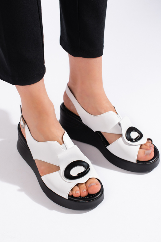 sandalen in witte kleur sandalen in witte kleur