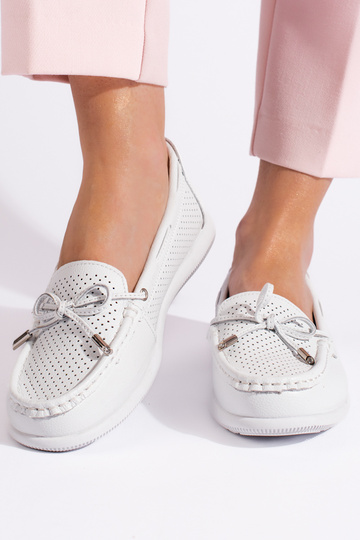 mocassins blancs pour femmes 2