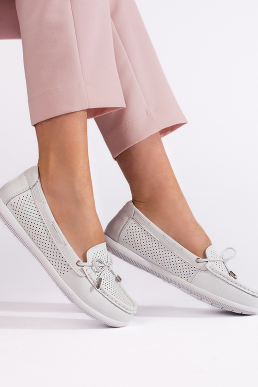 mocassins blancs pour femmes
