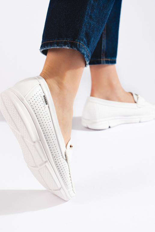 witte damesmocassins witte damesmocassins