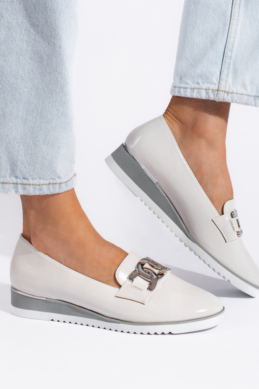 witte Lords model schoenen met plateau witte Lords model schoenen met plateau