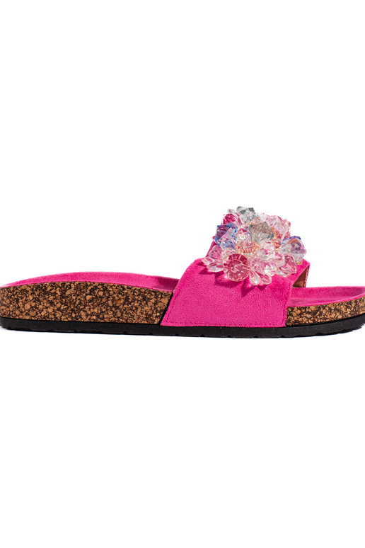 van suède pantoffels