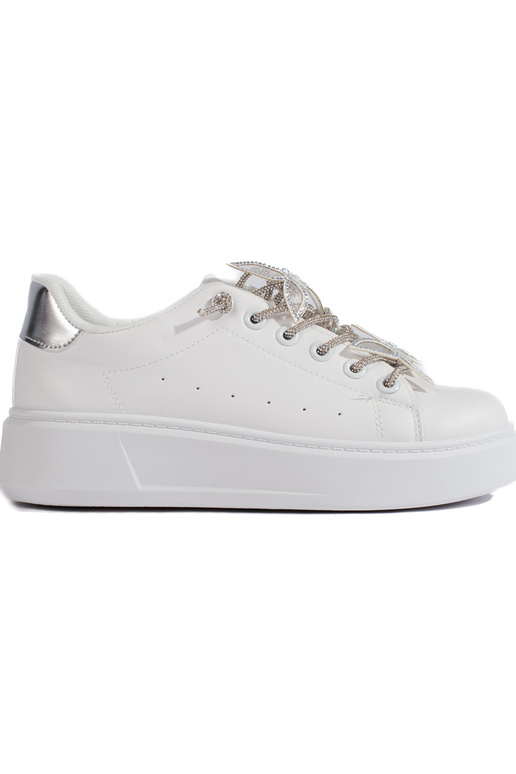 Witte sneakers met vlinders Witte sneakers met vlinders