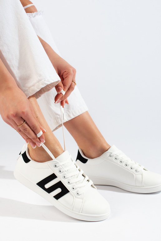 Chaussures femme blanc-noir Chaussures femme blanc-noir