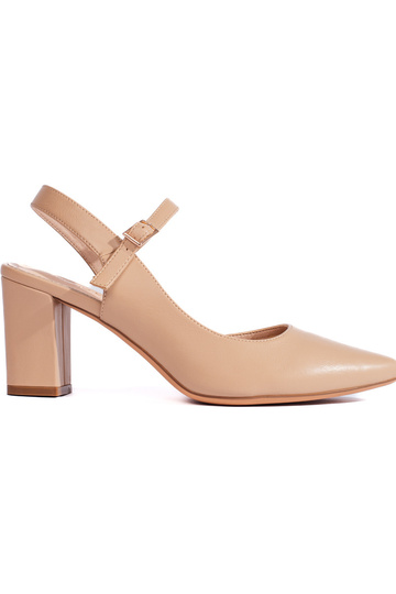 Beige Sergio Leone High Heels