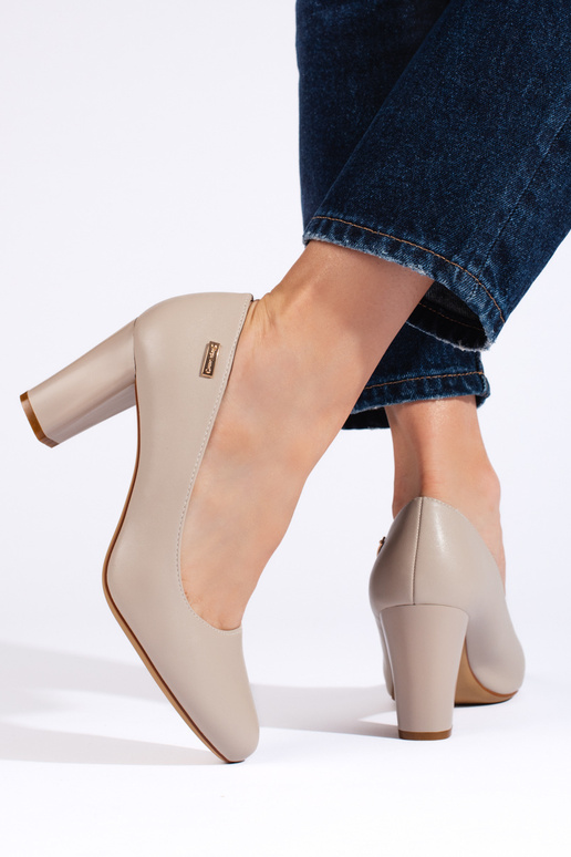 graue High Heels von Sergio Leone