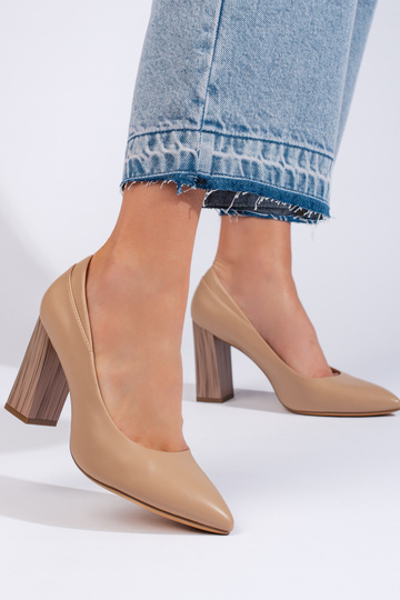 beige hoge hakken Sergio... 2