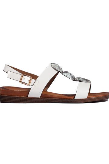 witte sandalen van Sergio...