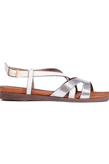 witte sandalen van Sergio...