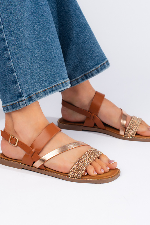 braune Sandalen von Sergio Leone