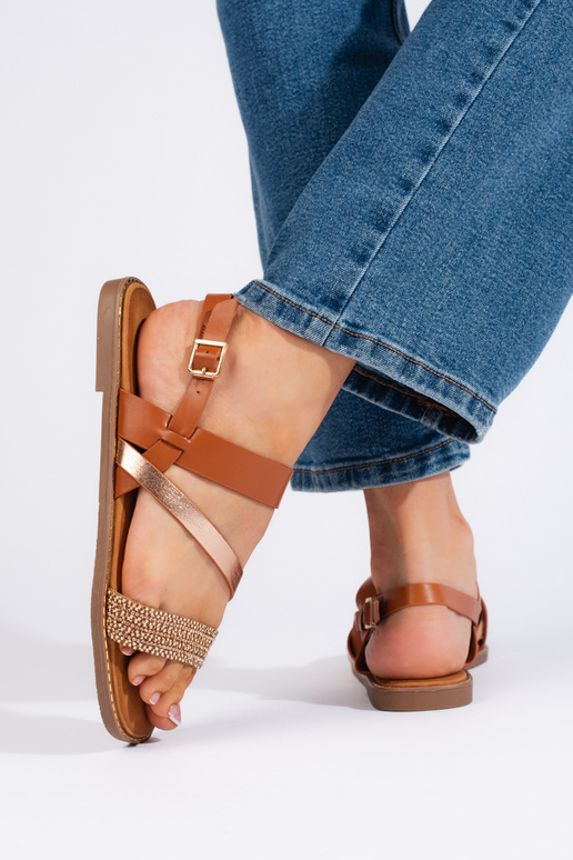 sandales marron de Sergio Leone