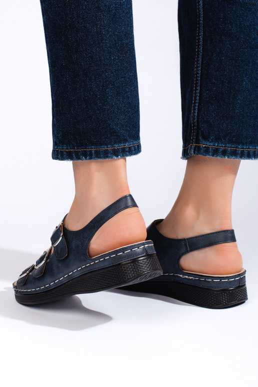 sandales bleues sandales bleues