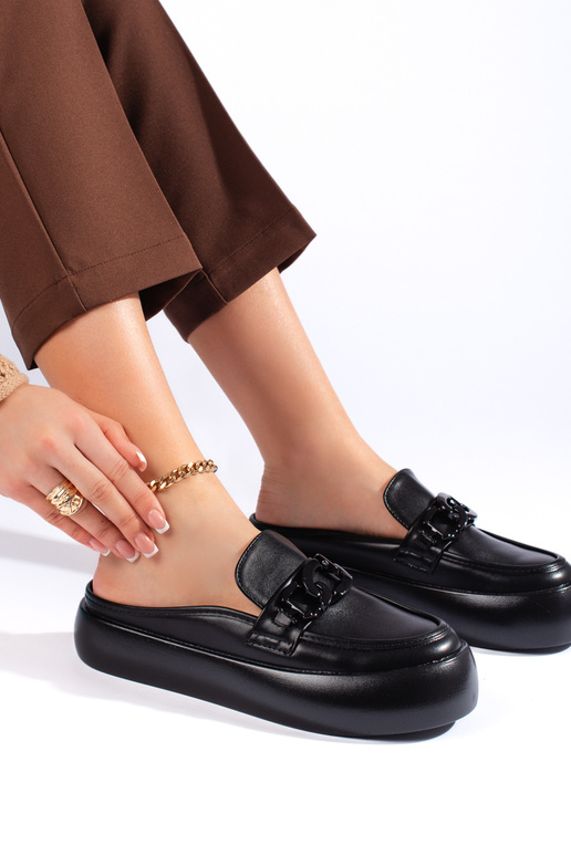 bottes couleur noire Chaussons bottes couleur noire Chaussons