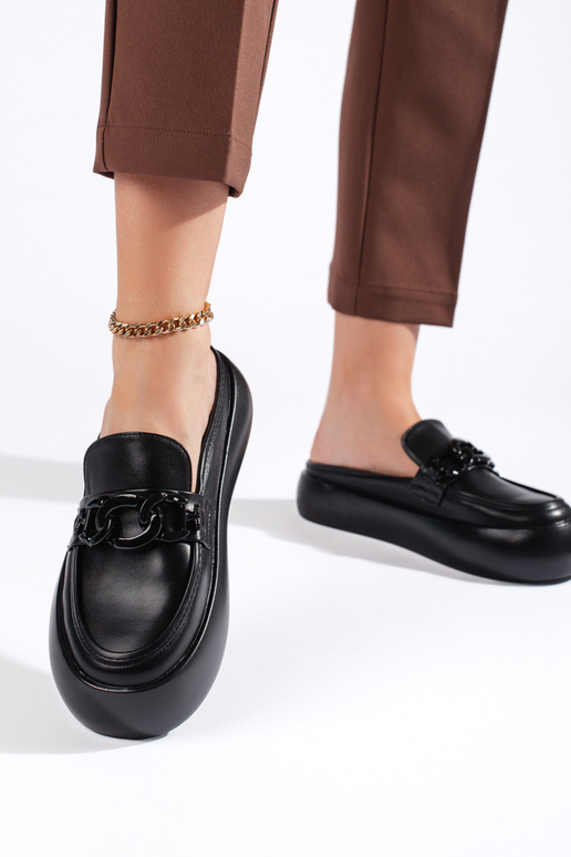 laarzen zwarte kleur Pantoffels