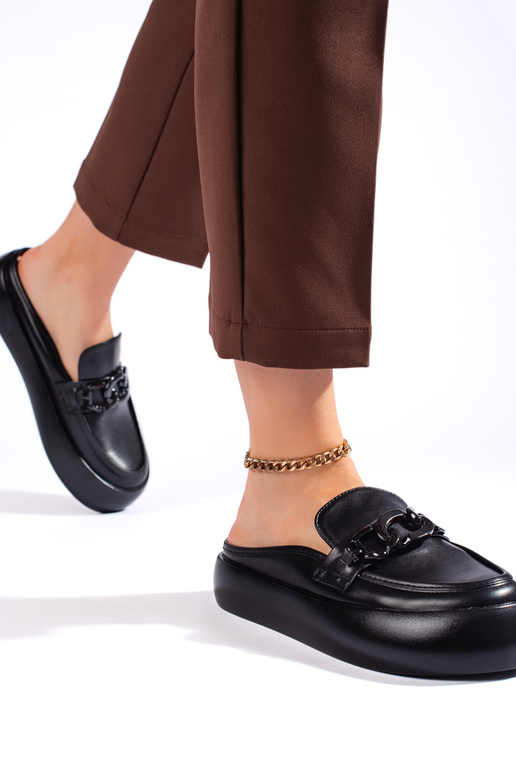 bottes couleur noire Chaussons bottes couleur noire Chaussons