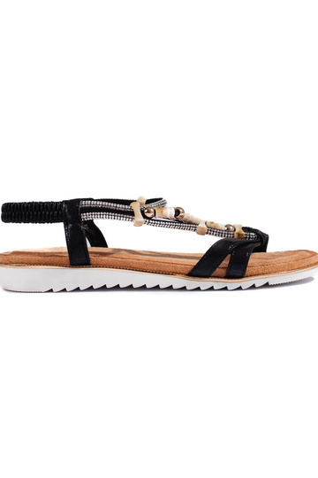 zwarte sandalen