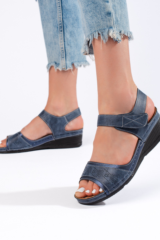 sandales bleues sandales bleues