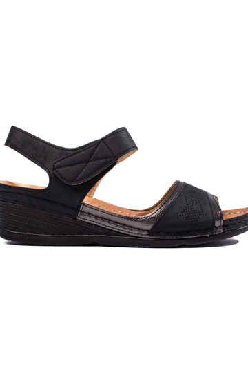 zwarte sandalen
