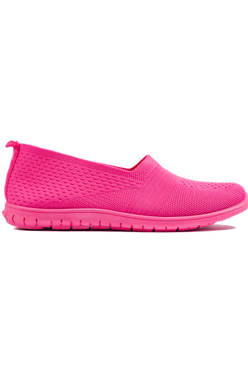 roze slip-on schoenen