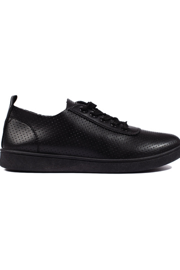 Schwarze Schnürstiefeletten...