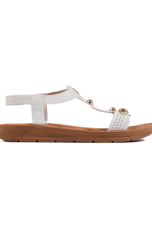 witte sandalen met stijlvolle details witte sandalen met stijlvolle details