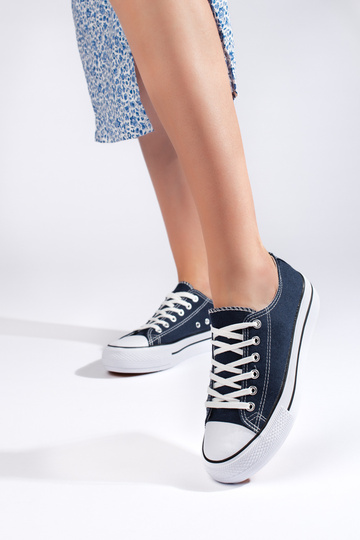 Chaussures femme bleu foncé 2