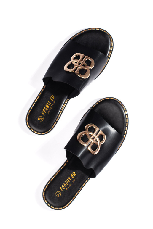 zwarte pantoffels zwarte pantoffels