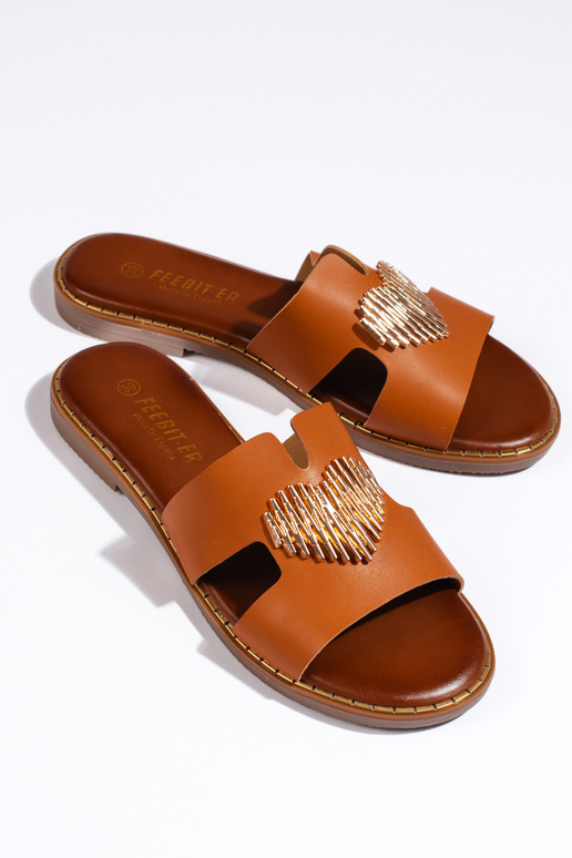 bruin Pantoffels ze mm