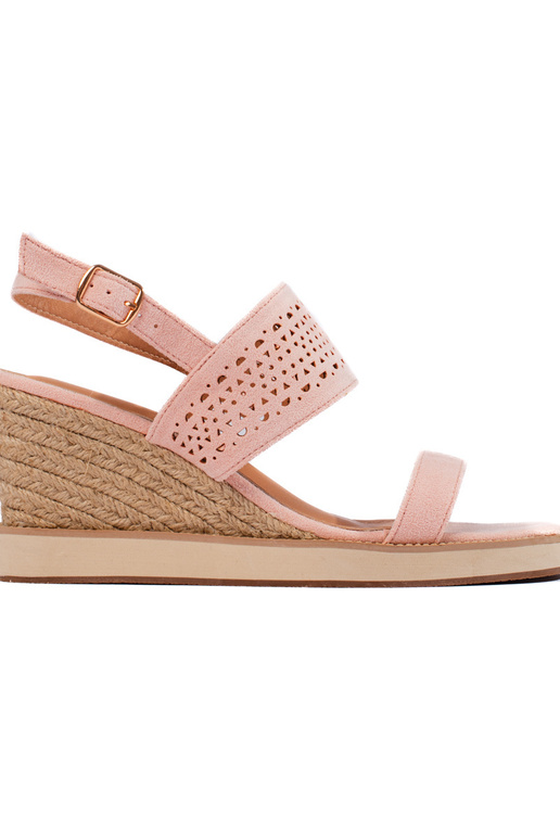 rosa Sandalen