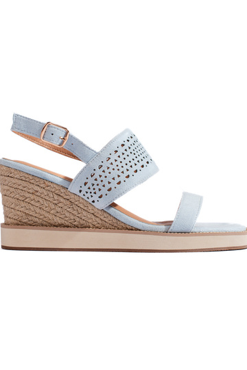 lichtblauwe sandalen