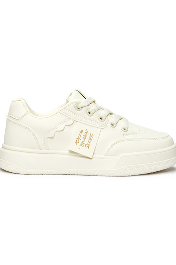 beige Sneakers model schoenen