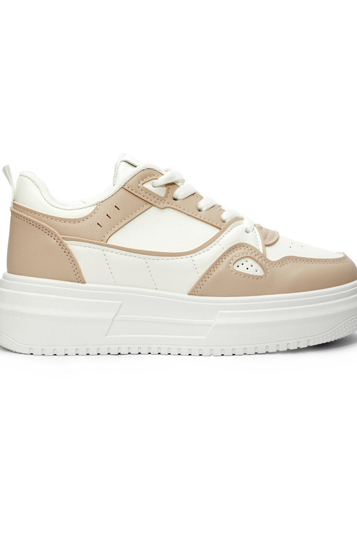 Chaussures de sport femme blanc-rose... Chaussures de sport femme blanc-rose...