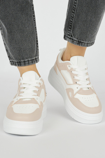 Weiß-rosa Damen-Sportschuhe... 2