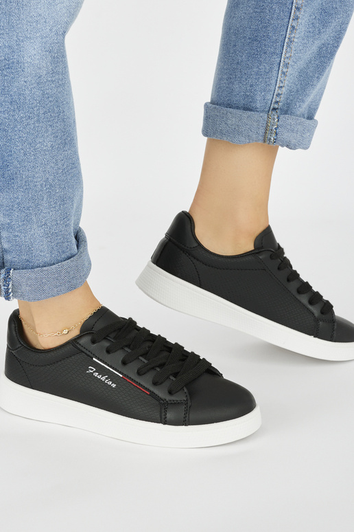 chaussures de sport classiques noires