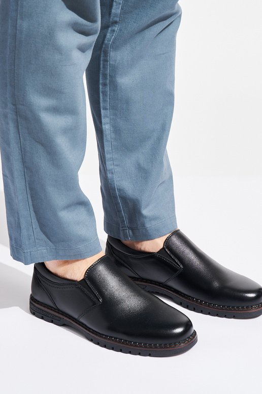 zwarte gespschoenen voor heren