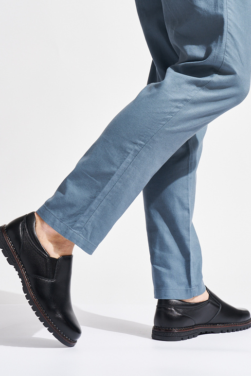 zwarte gespschoenen voor heren