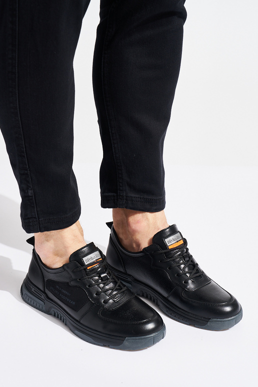 zwarte sportschoenen voor heren