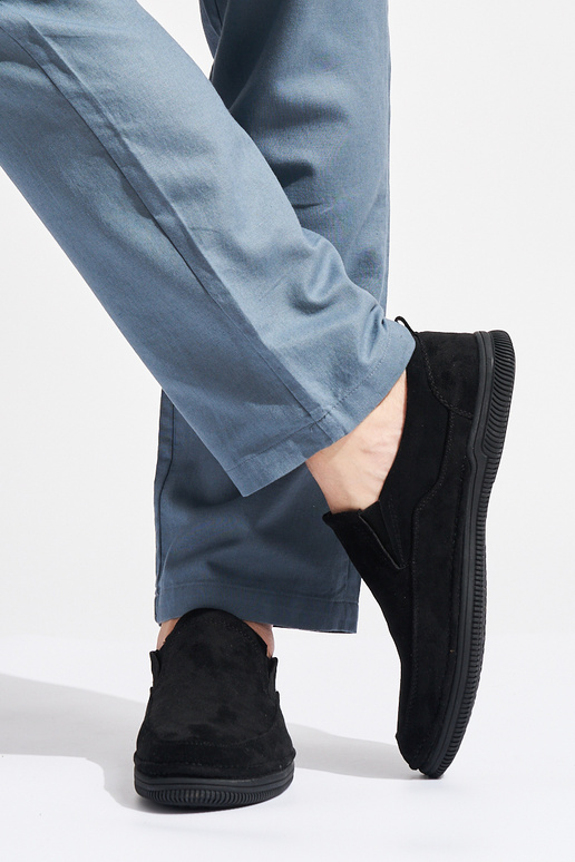 zwarte mocassins voor heren