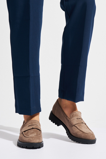 Mocassins en daim pour femme 2