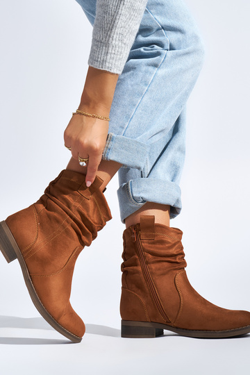 Damenschuhe aus braunem... 2