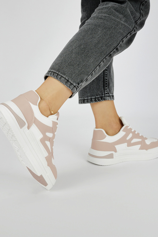 roze Sneakers model schoenen met een... roze Sneakers model schoenen met een...