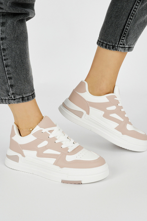 roze Sneakers model schoenen met een... roze Sneakers model schoenen met een...