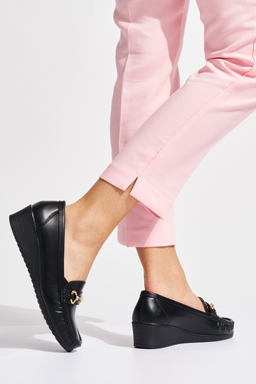 mocassins pour femmes noirs... 2