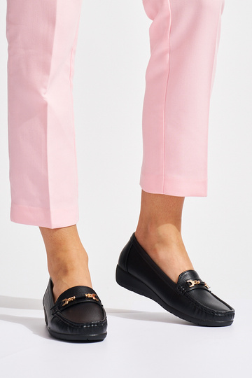 mocassins femme noirs ze... 2