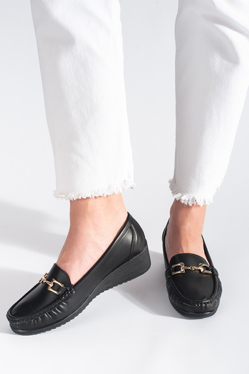 mocassins femme noirs avec... 2