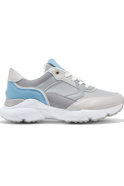 Blaue Damen-Sneaker-Modellschuhe Blaue Damen-Sneaker-Modellschuhe