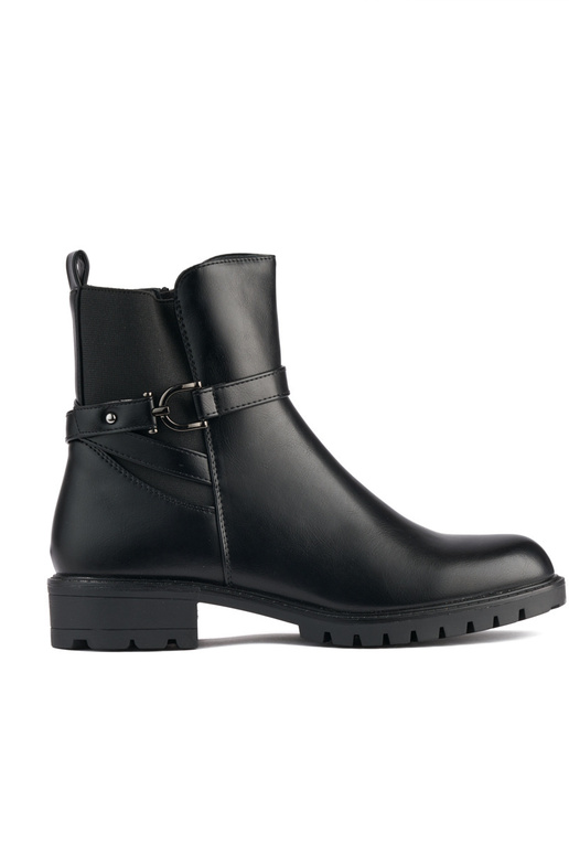 schwarze Damenschuhe mit dekorativer... schwarze Damenschuhe mit dekorativer...