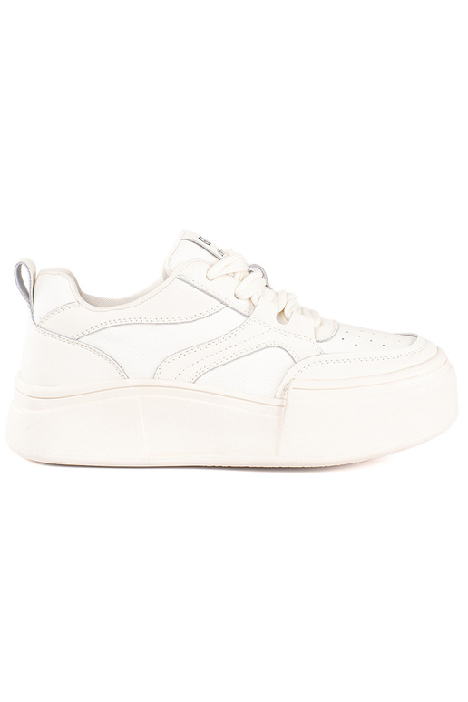 Witte klassiek model damessneaker op...